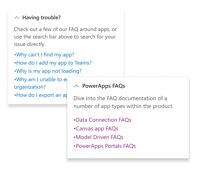 Image showcasing an example of a guided UI tour, engaged directly from the help pane.